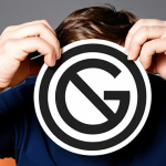 **Image:** A stressed blogger frantically changing a logo on their website after receiving a copyright infringement notice for using a free font commercially. The scene should depict the chaotic workspace and the looming threat of legal action.