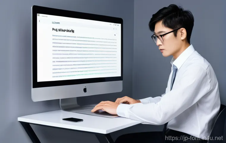 웹 브라우저에서 폰트 렌더링 문제 해결 - **Prompt:** A vibrant and dynamic illustration depicting a creative web developer (gender-neutral, d... 웹 브라우저에서 폰트 렌더링 문제 해결 - **Prompt:** A vibrant and dynamic illustration depicting a creative web developer (gender-neutral, d...